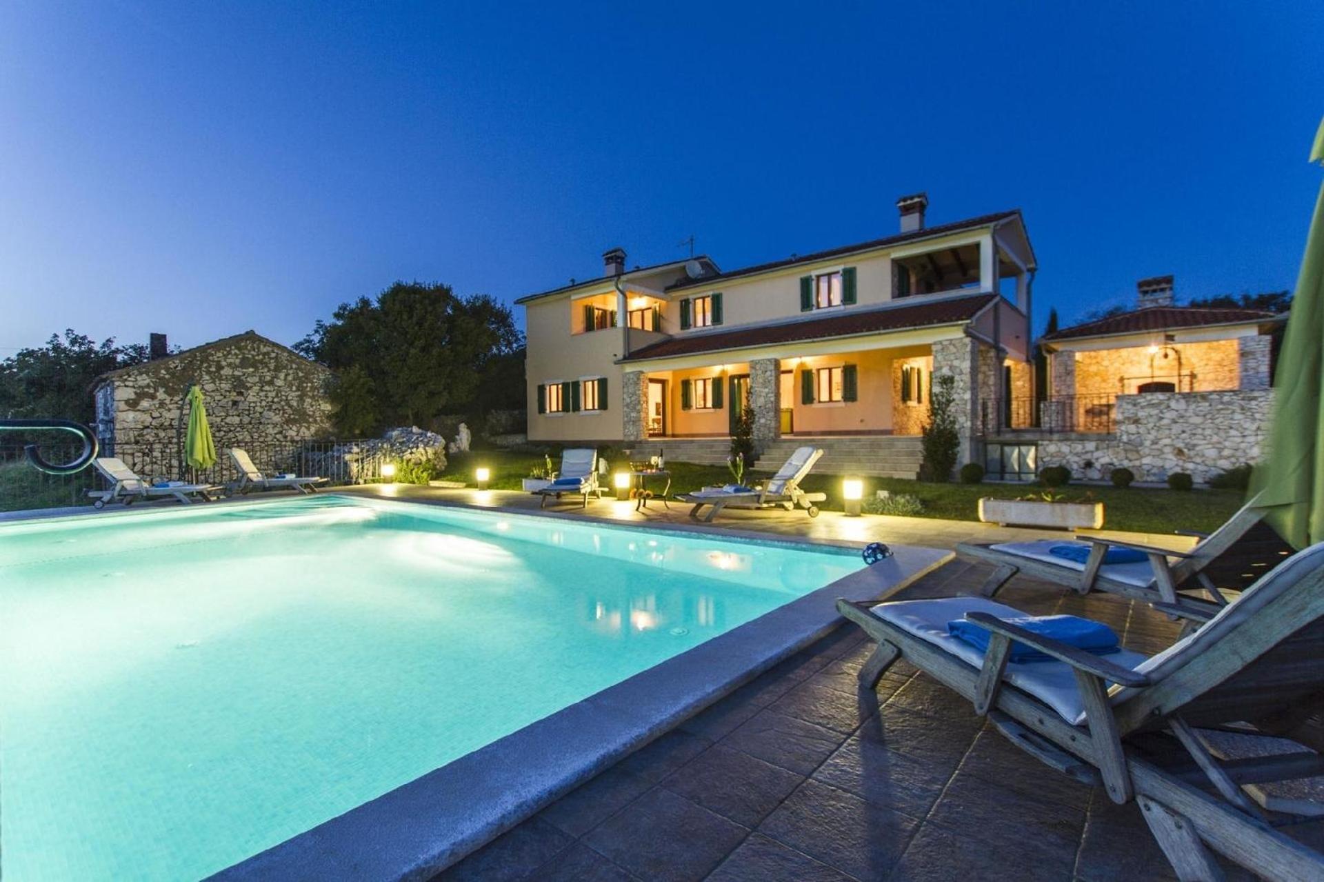 Ferienhaus Mit Privatpool Fuer 8 Personen Ca 220 Qm In Skitaca, Istrien Bucht Von Rasa Exterior photo