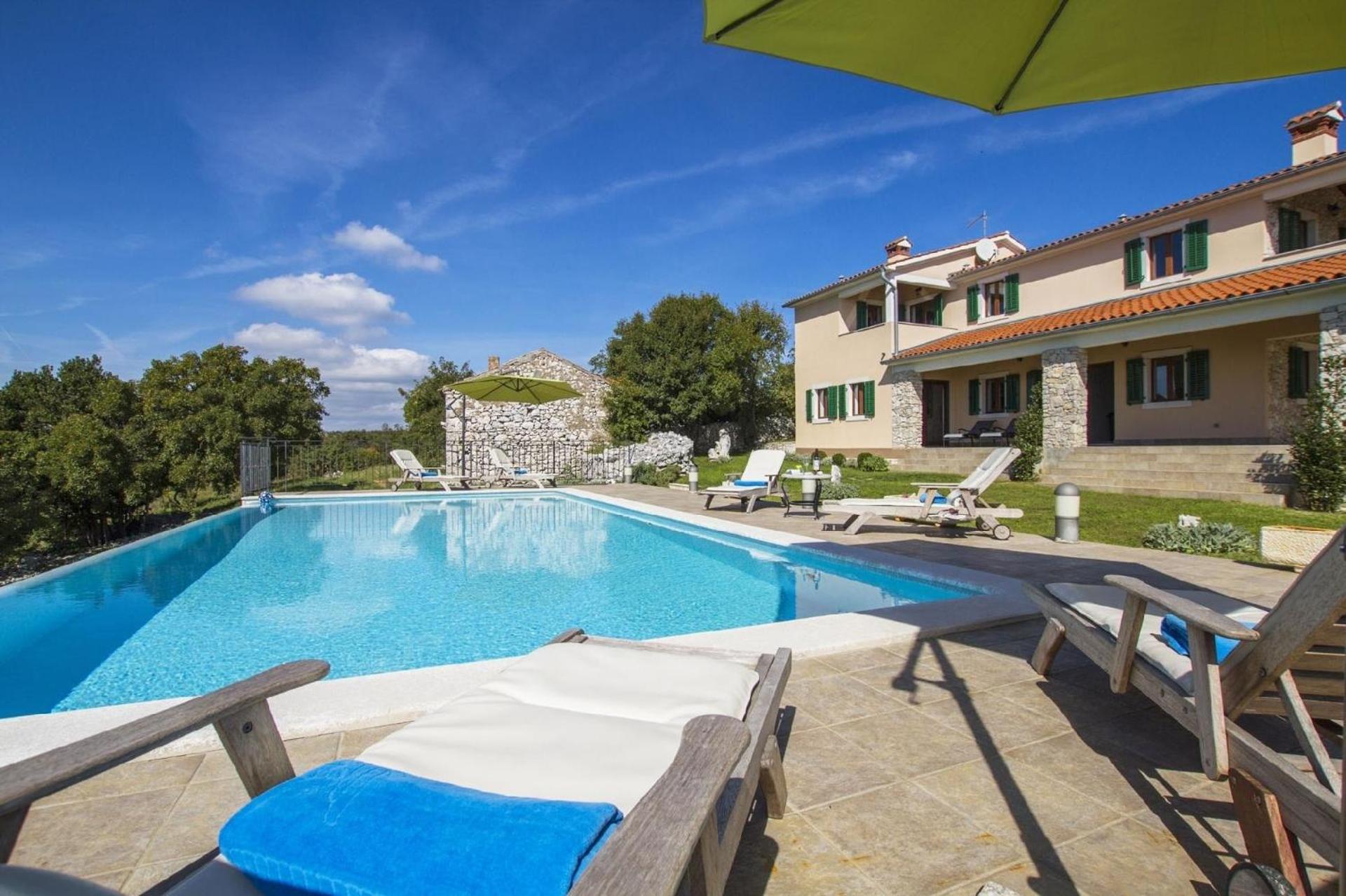 Ferienhaus Mit Privatpool Fuer 8 Personen Ca 220 Qm In Skitaca, Istrien Bucht Von Rasa Exterior photo